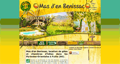 Desktop Screenshot of masbenissac.com