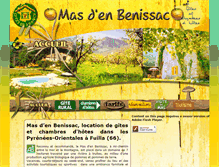 Tablet Screenshot of masbenissac.com